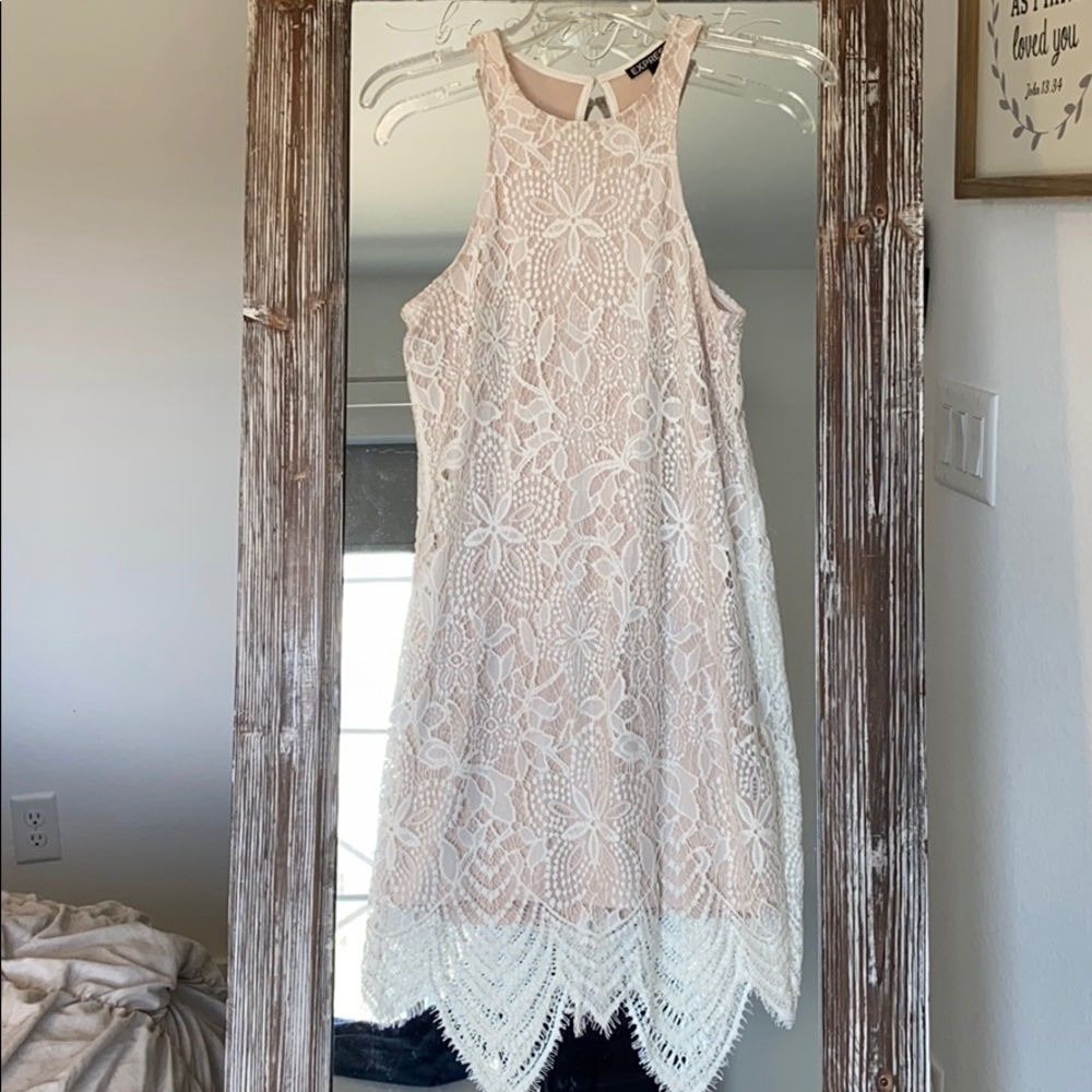 Express white dress